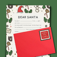 Load image into Gallery viewer, Letter To Santa Kit