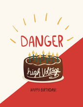Load image into Gallery viewer, Danger high voltage