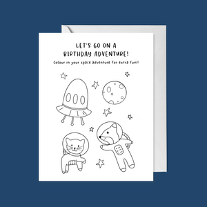 Space Adventure Birthday