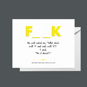 Dad Jokes: F__K