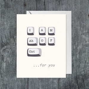 Alt of Ctrl...for you