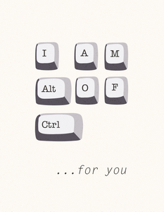 Alt of Ctrl...for you