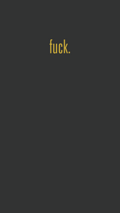 F*ck (Wallpaper - Phone)