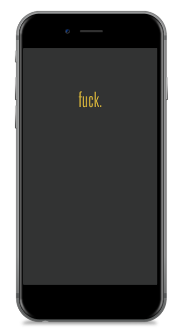 F*ck (Wallpaper - Phone)