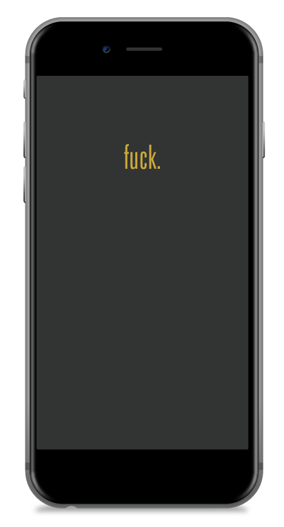 F*ck (Wallpaper - Phone)