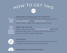 Load image into Gallery viewer, Wholesale Price List, INSTANT DOWNLOAD, Editable Template, Wholesale Terms, Price List, Canva Template, Terms &amp; Conditions, Small Business