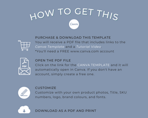 Wholesale Price List, INSTANT DOWNLOAD, Editable Template, Wholesale Terms, Price List, Canva Template, Terms & Conditions, Small Business