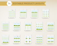 Load image into Gallery viewer, 8.5”x11” Wholesale Catalog, Line Sheet Template, Editable Wholesale Template, Sales Sheet, Price List Template, Canva Linesheet Catalogue