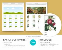 Load image into Gallery viewer, 8.5”x11” Wholesale Catalog, Line Sheet Template, Editable Wholesale Template, Sales Sheet, Price List Template, Canva Linesheet Catalogue