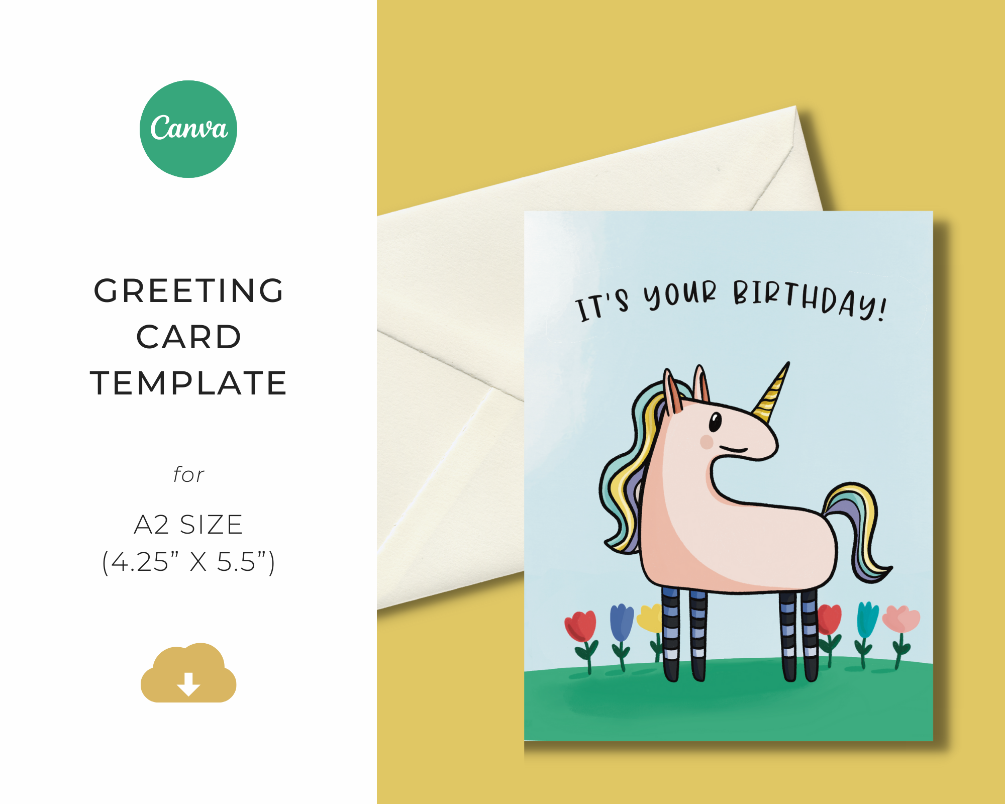 a2-greeting-card-template-canva-template-customize-editable-canv for Free Printable Greeting Cards Templates A2 Greeting Card Template | Canva Template | Customize | Editable Canv for Free Printable Greeting Cards Templates